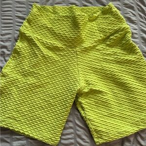 Booty by Brabants Vibrant Yellow Bike Shorts